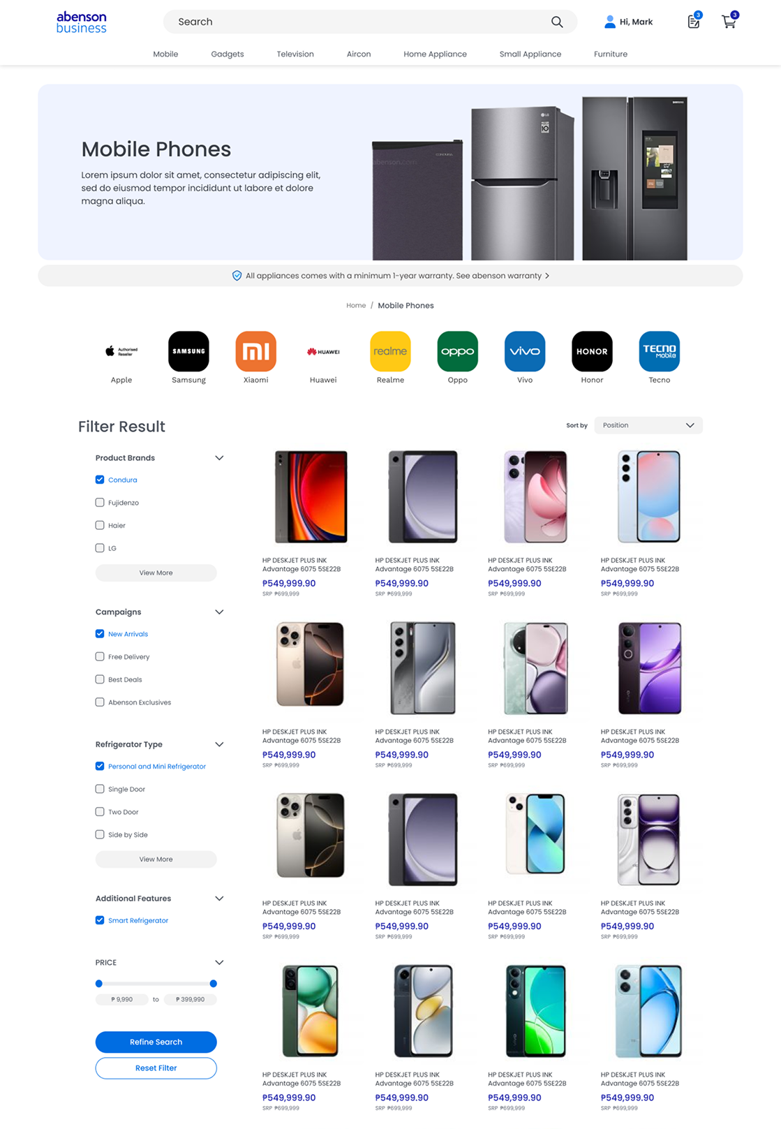 Mobile View